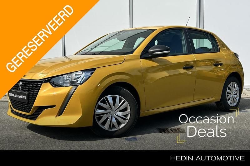Geel Occasion 2021 Peugeot 208 Hatchback | € 11.945 (Super prijs) - Afbeelding 1/4