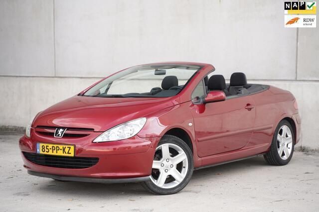 Rood Gebruikt 2004 Peugeot 307 CC Cabriolet | € 1.999 (Goede deal) - Afbeelding 1/4