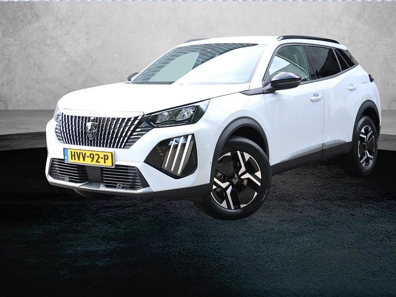Wit Nieuw 2025 Peugeot 2008 Allure SUV | € 33.920 (Super prijs) - Afbeelding 1/3
