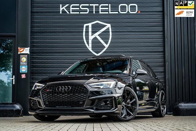 Zwart Gebruikt 2018 Audi RS4 Ambition Stationwagen | € 59.950 (Eerlijke prijs) - Afbeelding 1/3