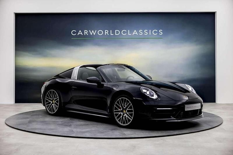 Zwart Gebruikt 2021 Porsche 911 Targa 4S Cabriolet | € 179.992 (Goede deal) - Afbeelding 1/4