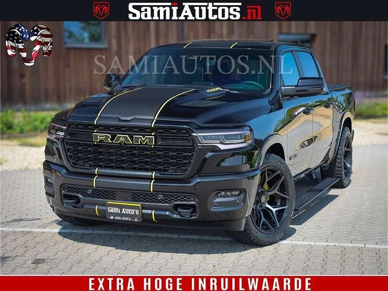Zwart Gebruikt 2024 Dodge Ram Limited Pickup | € 87.950 (Iets duurder) - Afbeelding 1/4