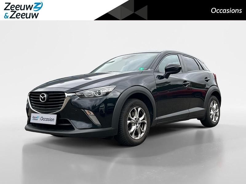 Zwart Gebruikt 2018 Mazda CX-3 Dynamic SUV | € 18.830 (Eerlijke prijs) - Afbeelding 1/4
