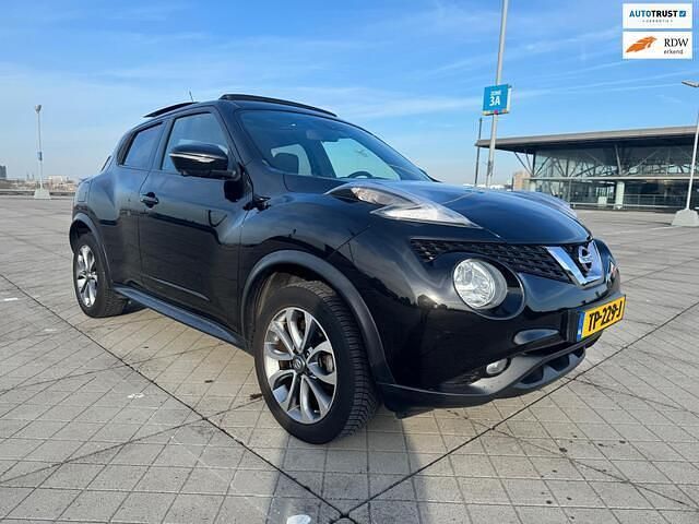 Zwart Occasion 2014 Nissan Juke SUV | € 7.999 (Eerlijke prijs) - Afbeelding 1/4