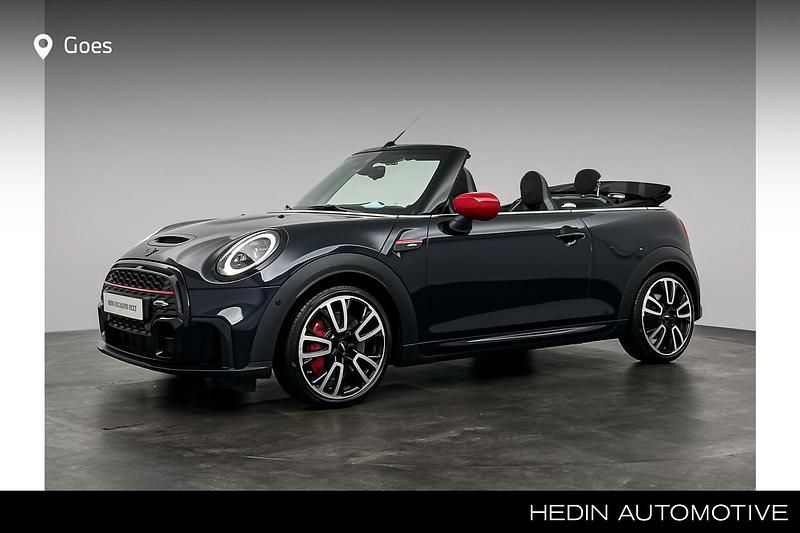 Blauw Occasion 2021 Mini John Cooper Works Cabriolet Comfort Cabriolet | € 36.880 (Eerlijke prijs) - Afbeelding 1/4