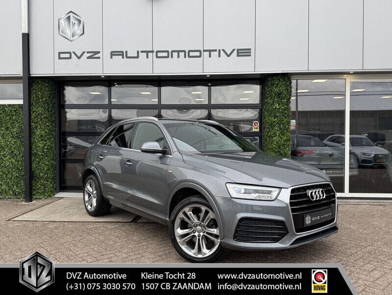 Grijs Gebruikt 2016 Audi Q3 Design SUV | € 20.950 (Eerlijke prijs) - Afbeelding 1/4
