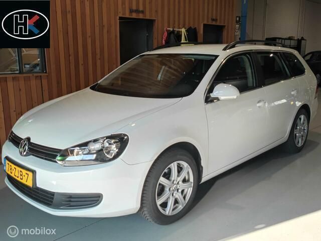Wit Gebruikt 2013 VW Golf VII Comfortline Stationwagen | € 8.950 (Eerlijke prijs) - Afbeelding 1/4