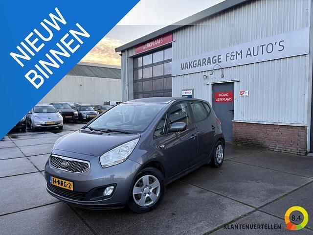 Grijs Occasion 2010 Kia Venga Hatchback | € 4.450 (Eerlijke prijs) - Afbeelding 1/4