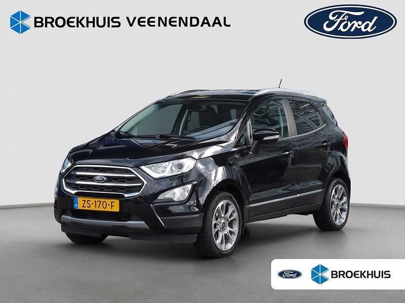 Zwart Gebruikt 2019 Ford Ecosport Titanium SUV | € 17.885 (Eerlijke prijs) - Afbeelding 1/4