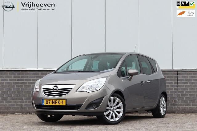 Bruin Gebruikt 2010 Opel Meriva Cosmo MPV | € 3.950 (Eerlijke prijs) - Afbeelding 1/4