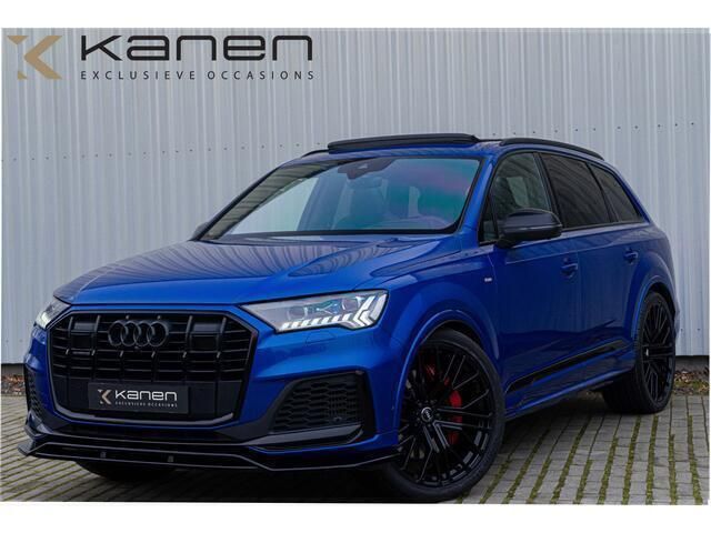 Blauw Gebruikt 2021 Audi Q7 S-Line SUV | € 72.900 - Afbeelding 1/4