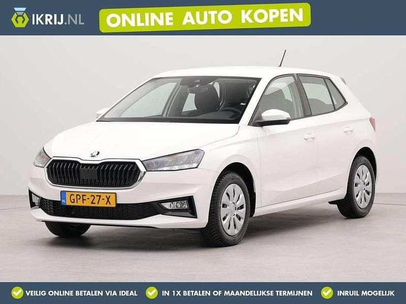 Wit Gebruikt 2024 Skoda Fabia Essence Hatchback | € 21.290 (Goede deal) - Afbeelding 1/3