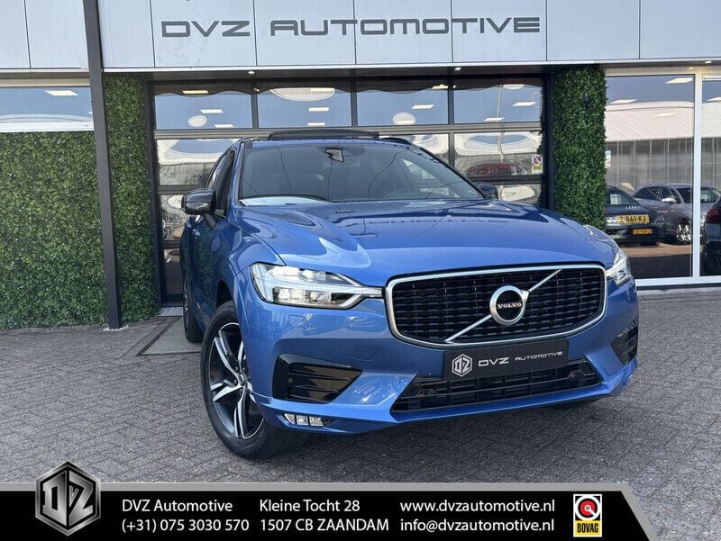 Blauw Gebruikt 2020 Volvo XC60 R-Design SUV | € 37.950 (Super prijs) - Afbeelding 1/4