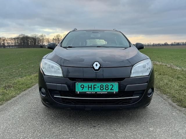 Occasion Renault Mégane GrandTour Dynamique 110 PK (80 kW) 2011 Zwart Stationwagen