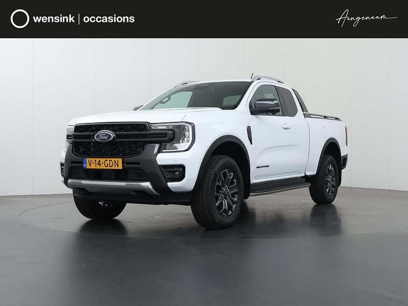 Wit Nieuw 2024 Ford Ranger Wildtrack Pickup | € 54.845 (Super prijs) - Afbeelding 1/4