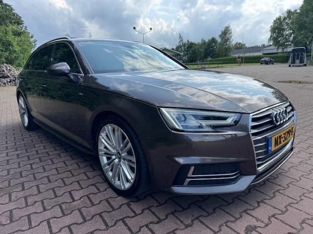Bruin Gebruikt 2017 Audi A4 S-Line Stationwagen | € 19.900 (Eerlijke prijs) - Afbeelding 1/4