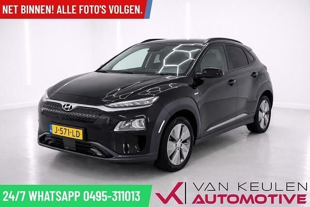 Zwart (metallic) Occasion 2020 Hyundai Kona SUV | € 14.949 (Super prijs) - Afbeelding 1/4