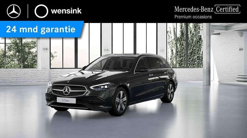 Grijs Gebruikt 2023 Mercedes C300e Luxury Stationwagen | € 44.850 (Goede deal) - Afbeelding 1/4