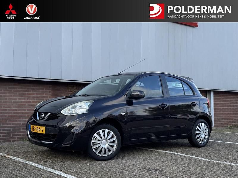 Paars Gebruikt 2016 Nissan Micra Acenta Hatchback | € 6.450 (Eerlijke prijs) - Afbeelding 1/4