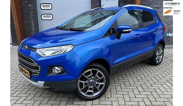 Blauw (metallic) Gebruikt 2014 Ford Ecosport Titanium SUV | € 6.695 (Eerlijke prijs) - Afbeelding 1/4