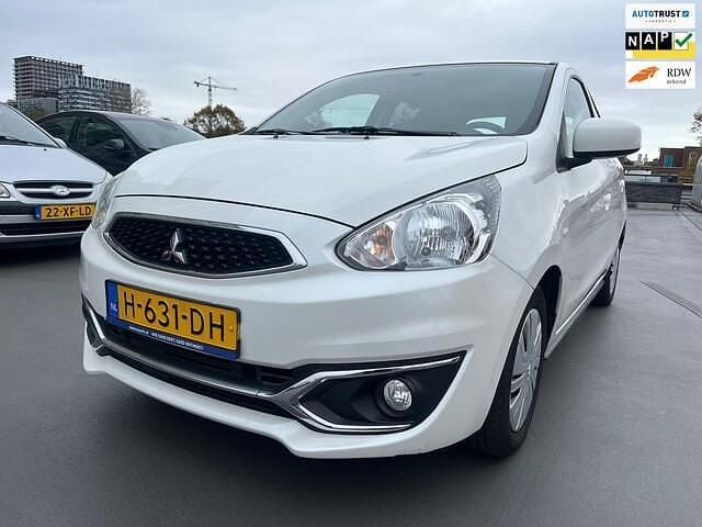 Wit Gebruikt 2020 Mitsubishi Space Star Hatchback | € 6.450 (Super prijs) - Afbeelding 1/4