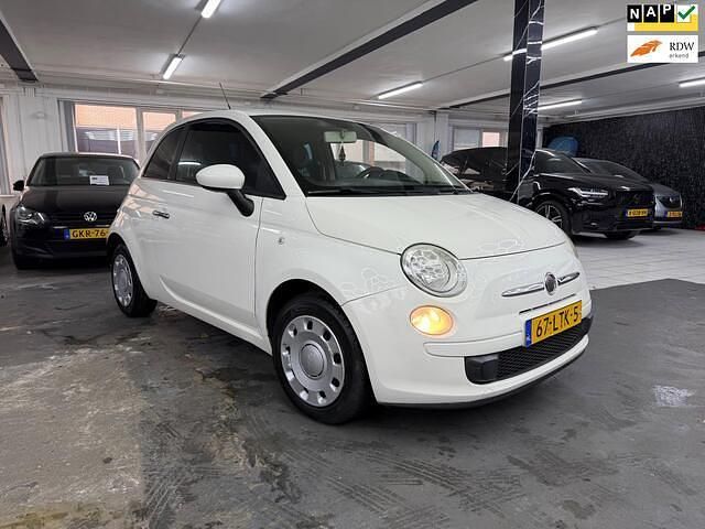 Wit Gebruikt 2010 Fiat 500 Pop Hatchback | € 5.395 (Iets duurder) - Afbeelding 1/4