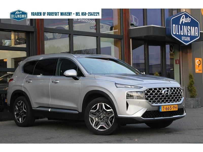 Grijs Gebruikt 2023 Hyundai Santa Fe Premium SUV | € 43.944 (Eerlijke prijs) - Afbeelding 1/4
