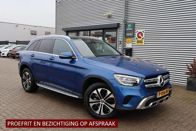 Occasion Mercedes GLC300e Business 320 PK (235 kW) 2022 Blauw SUV