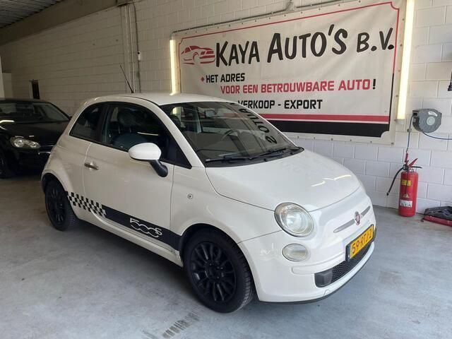 Wit Gebruikt 2011 Fiat 500 Hatchback | € 1.799 (Super prijs) - Afbeelding 1/4