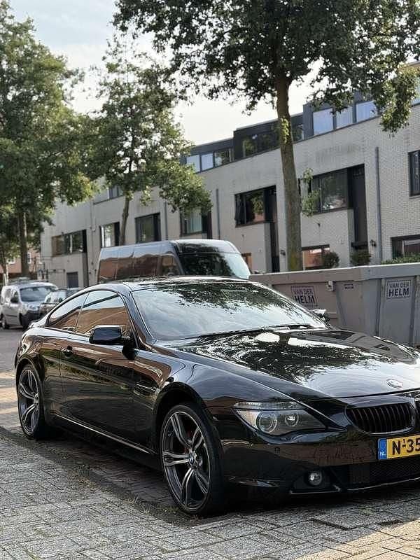 Zwart Gebruikt 2004 BMW 645 Coupé | € 12.999 - Afbeelding 1/4