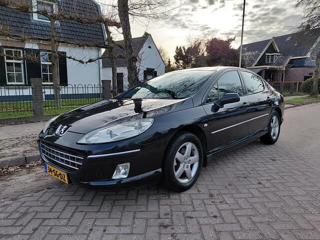 Zwart Gebruikt 2006 Peugeot 407 Sedan | € 1.375 (Eerlijke prijs) - Afbeelding 1/4