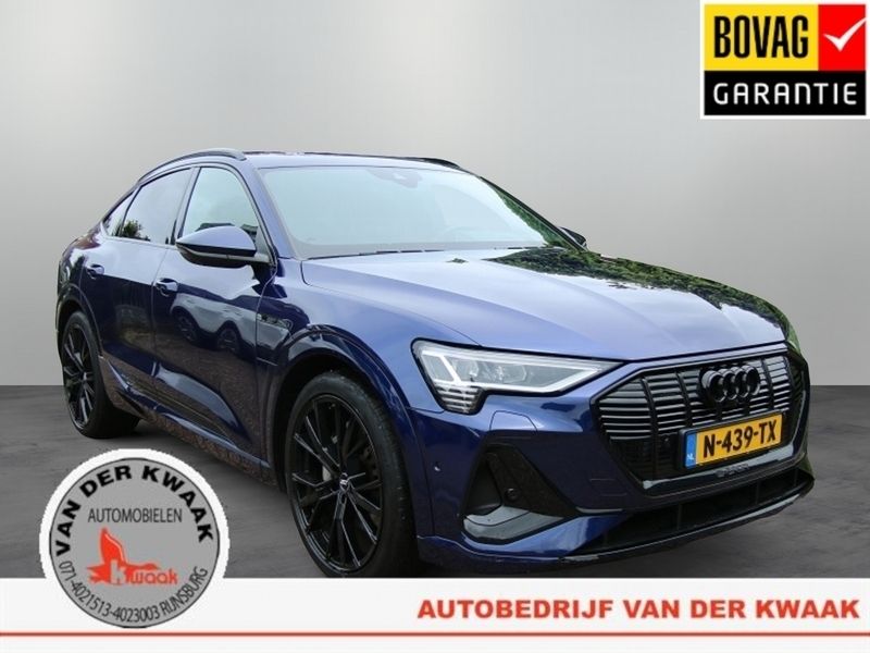 Blauw Gebruikt 2020 Audi e-tron Sportback SUV | € 39.450 (Eerlijke prijs) - Afbeelding 1/4