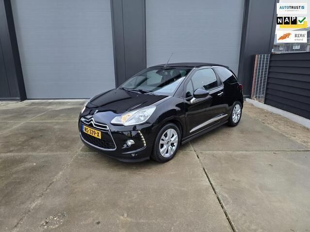 Zwart Gebruikt 2013 Citroën DS3 Cabriolet So Chic Cabriolet | € 4.650 (Goede deal) - Afbeelding 1/4