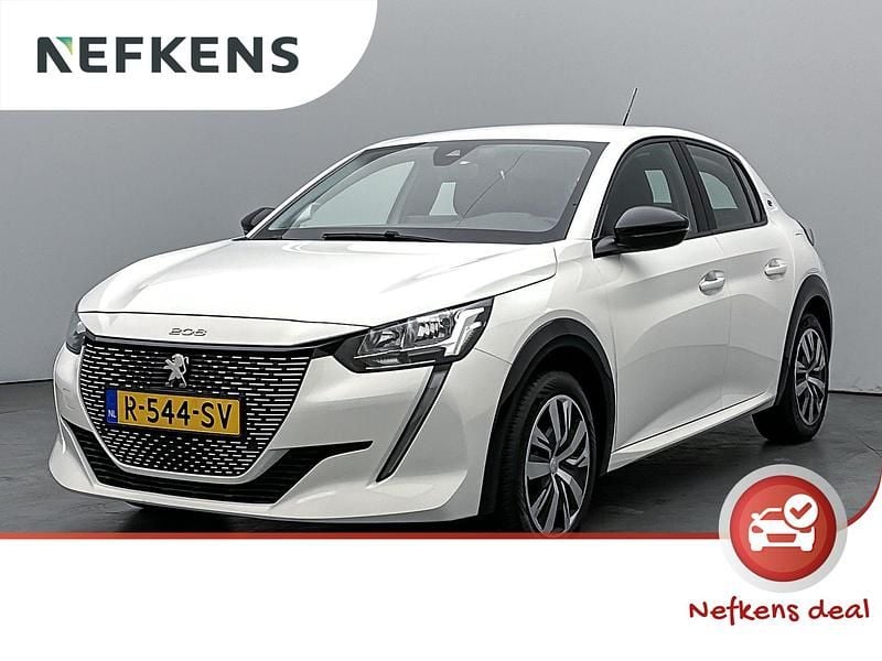 Wit Gebruikt 2023 Peugeot e-208 Active Hatchback | € 18.225 (Goede deal) - Afbeelding 1/4