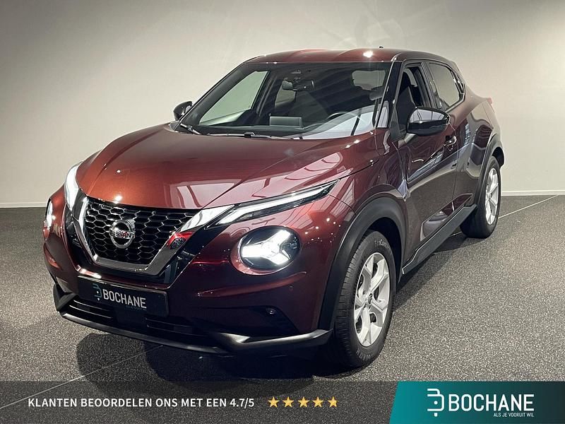 Rood Occasion 2022 Nissan Juke N-Connecta SUV | € 21.295 (Iets duurder) - Afbeelding 1/4