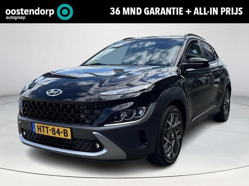 Zwart Gebruikt 2022 Hyundai Kona Comfort SUV | € 22.880 (Eerlijke prijs) - Afbeelding 1/4