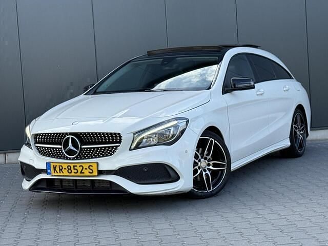 Wit Gebruikt 2016 Mercedes CLA180 Shooting Brake AMG Stationwagen | € 15.490 (Iets duurder) - Afbeelding 1/4