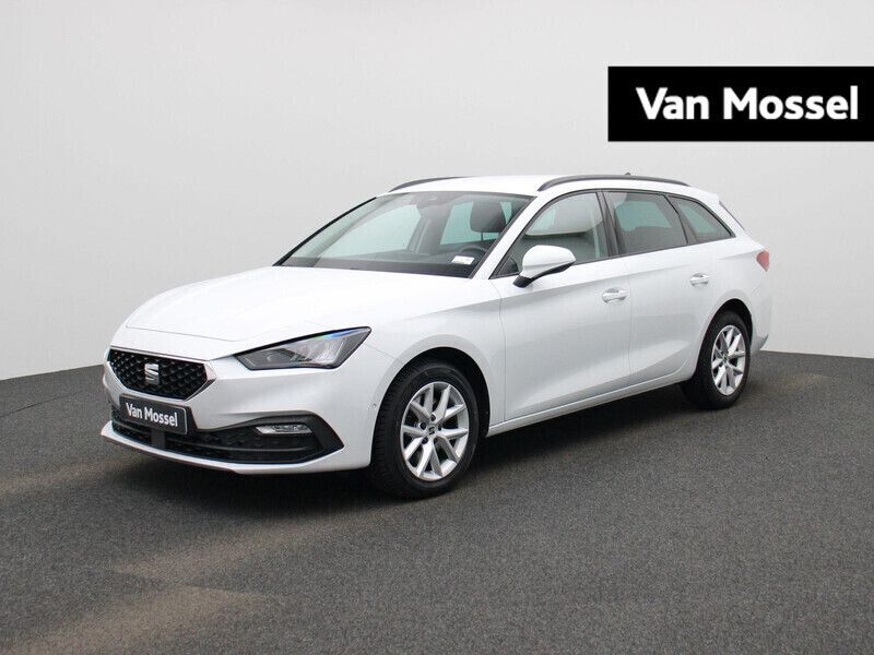 Wit Gebruikt 2021 Seat Leon FR Stationwagen | € 21.900 (Eerlijke prijs) - Afbeelding 1/4