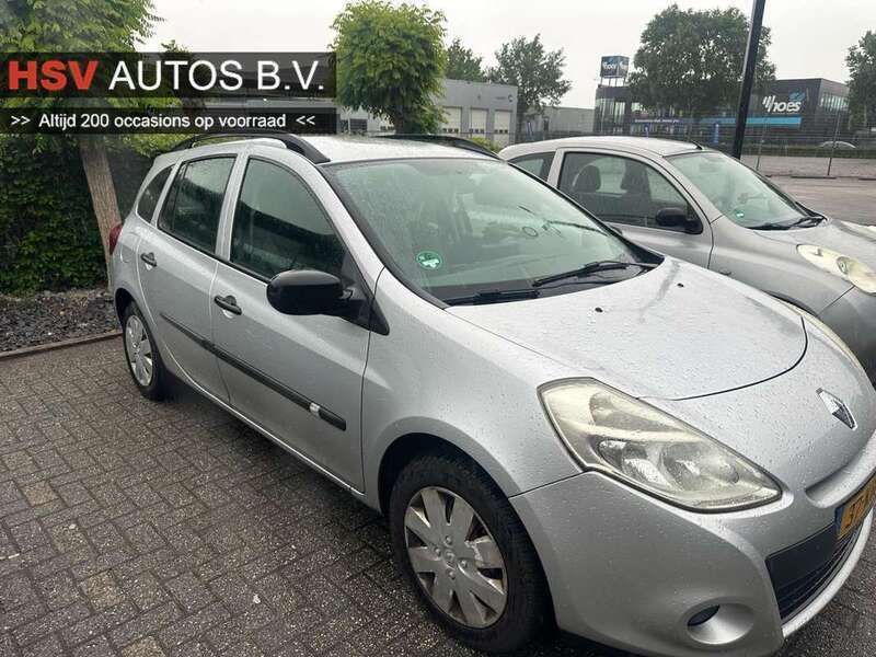 Grijs Gebruikt 2009 Renault Clio GrandTour Stationwagen | € 1.650 (Eerlijke prijs) - Afbeelding 1/3