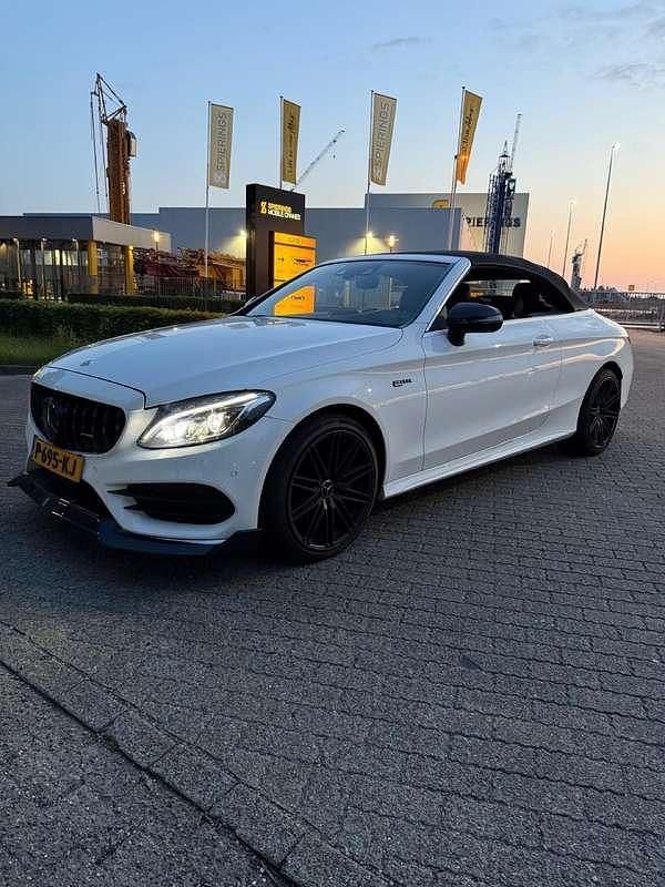 Wit Gebruikt 2017 Mercedes C43 AMG AMG line Cabriolet | € 44.950 (Eerlijke prijs) - Afbeelding 1/4