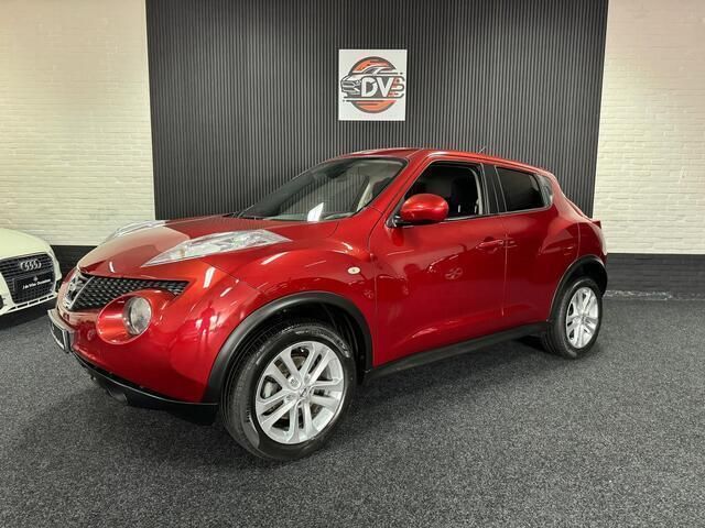 Rood, metallic lak Gebruikt 2011 Nissan Juke Tekna SUV | € 8.445 (Eerlijke prijs) - Afbeelding 1/4