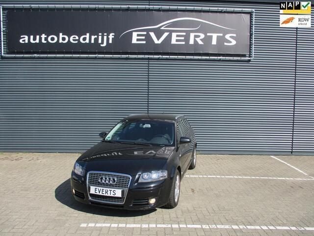 Zwart Gebruikt 2007 Audi A3 Sportback Ambiente Hatchback | € 2.950 (Super prijs) - Afbeelding 1/4
