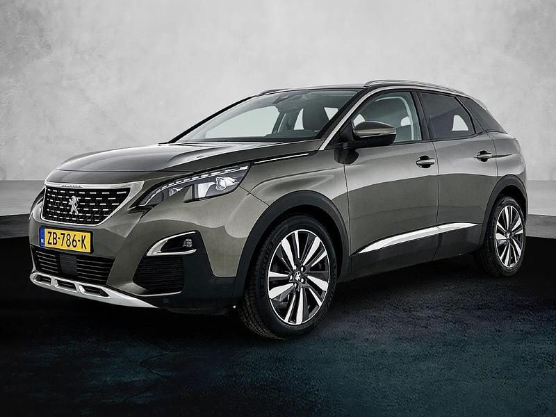 Grijs Gebruikt 2019 Peugeot 3008 Allure SUV | € 18.920 (Goede deal) - Afbeelding 1/1