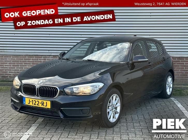 Zwart Occasion 2017 BMW 116 Executive Hatchback | € 9.999 (Goede deal) - Afbeelding 1/3