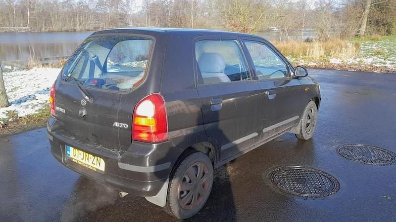 Occasion Suzuki Alto GLS 63 PK (46 kW) 2002 Zwart Hatchback