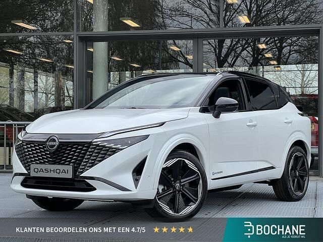 Wit Nieuw 2025 Nissan Qashqai SUV | € 42.950 (Eerlijke prijs) - Afbeelding 1/4