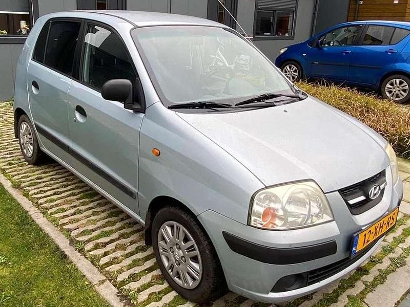Zilver Gebruikt 2007 Hyundai Atos Active Hatchback | € 2.000 - Afbeelding 1/4