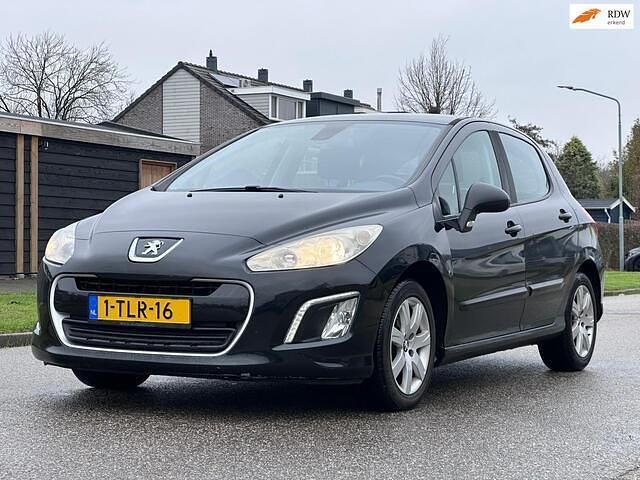 Zwart Gebruikt 2012 Peugeot 308 Active Hatchback | € 3.950 (Eerlijke prijs) - Afbeelding 1/4