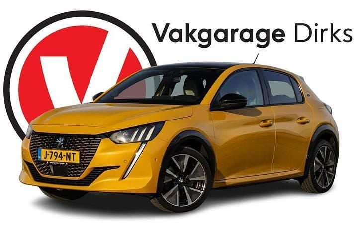 Geel Occasion 2020 Peugeot e-208 GTi Hatchback | € 15.590 (Goede deal) - Afbeelding 1/4