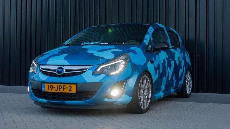 Blauw Occasion 2009 Opel Corsa Enjoy Hatchback | € 1.700 (Super prijs) - Afbeelding 1/4